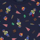 Boys Navy Blue Polo Bear T-Shirt, 1, hi-res