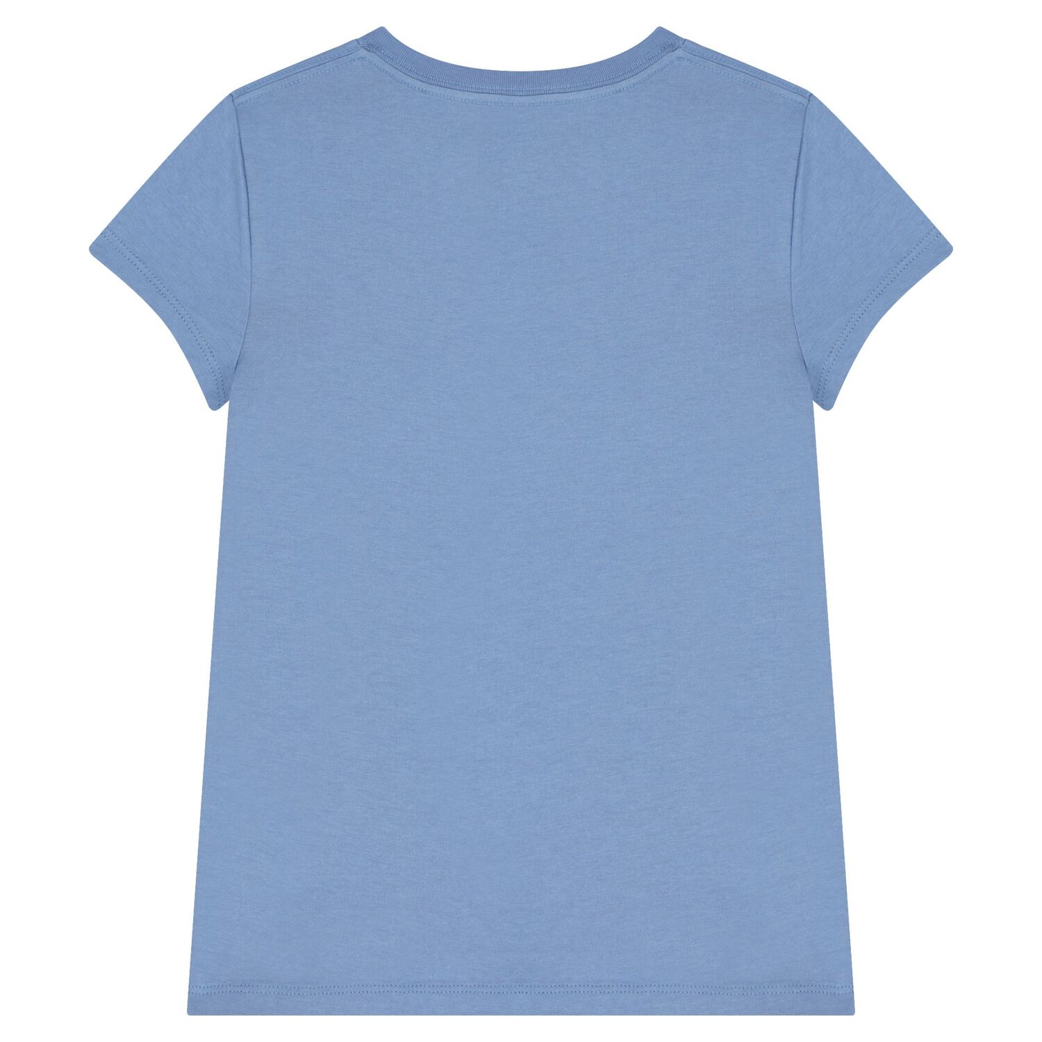 Girls Blue Logo T-Shirt, 2, hi-res