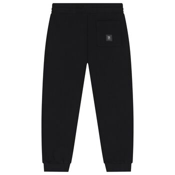 Boys Black Joggers