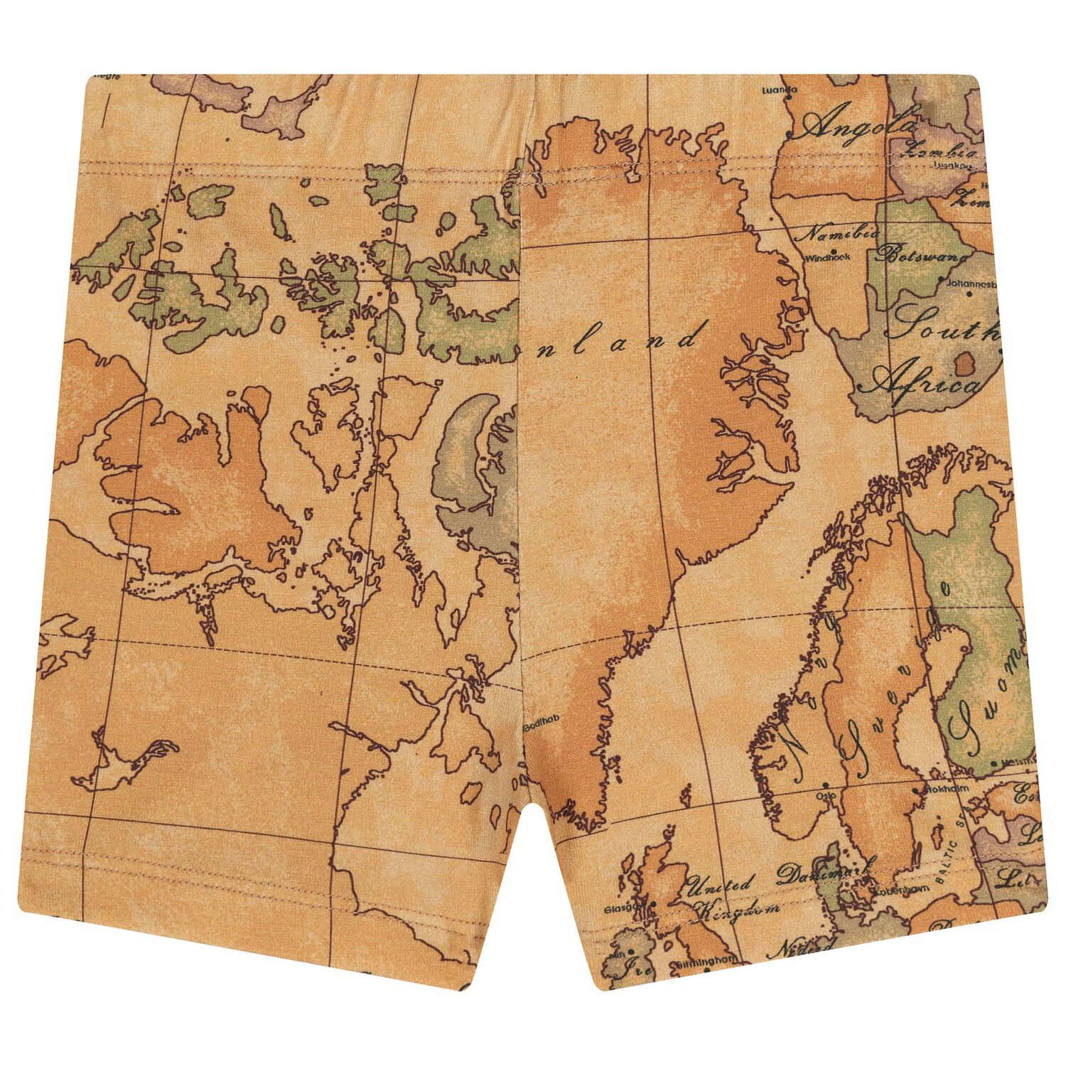 White & Beige Geo Map Babygrow Gift Set, 2, hi-res