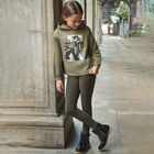 Girls Green Leggings Set, 1, hi-res