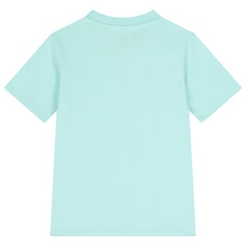 Boys Green Logo Messi T-Shirt