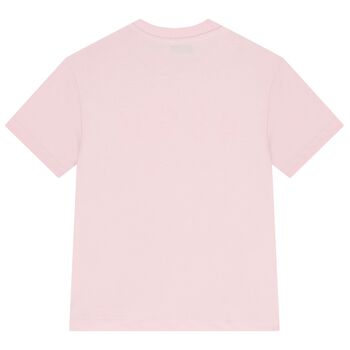 Girls Pink Logo T-Shirt