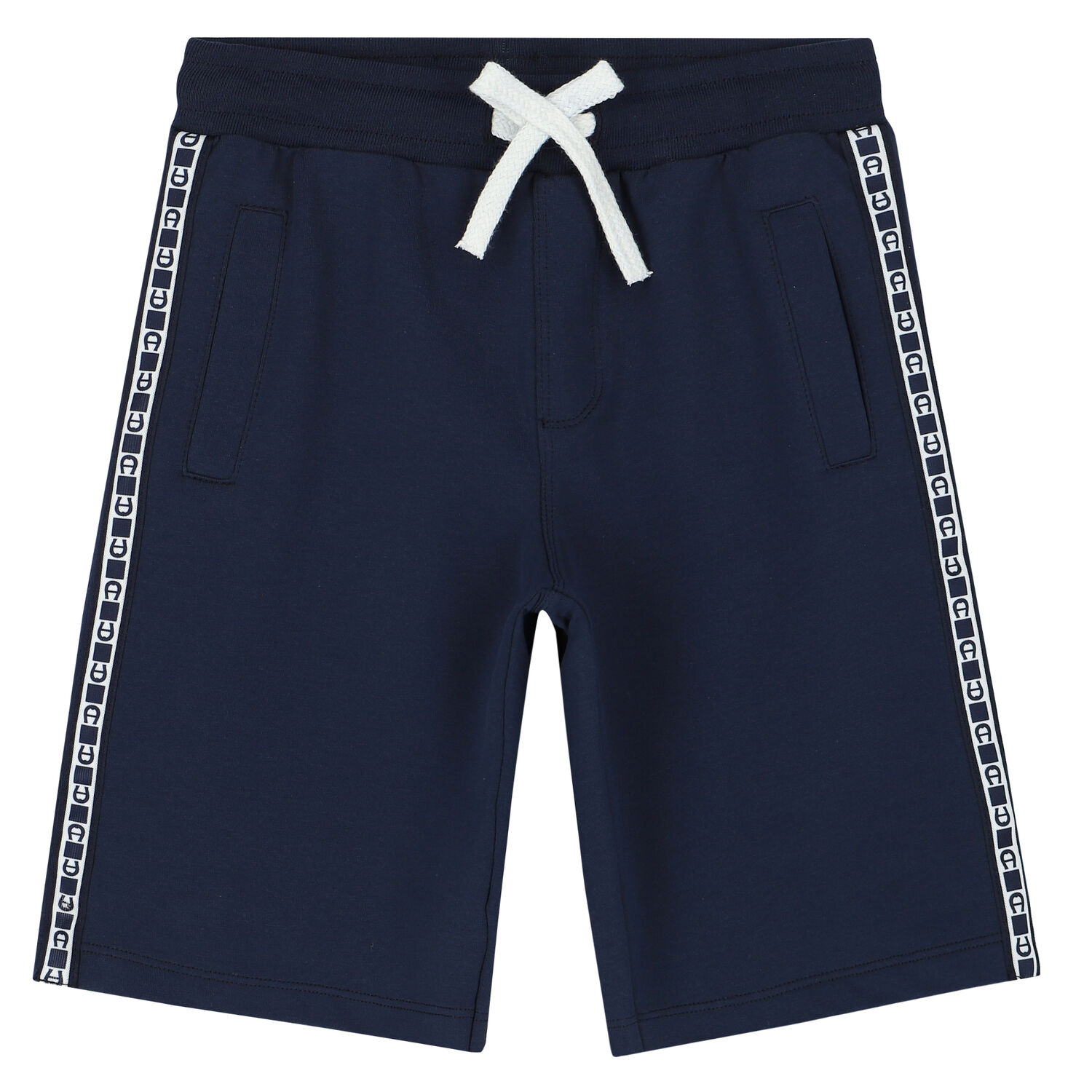 Boys Navy Logo Shorts, 2, hi-res image number null
