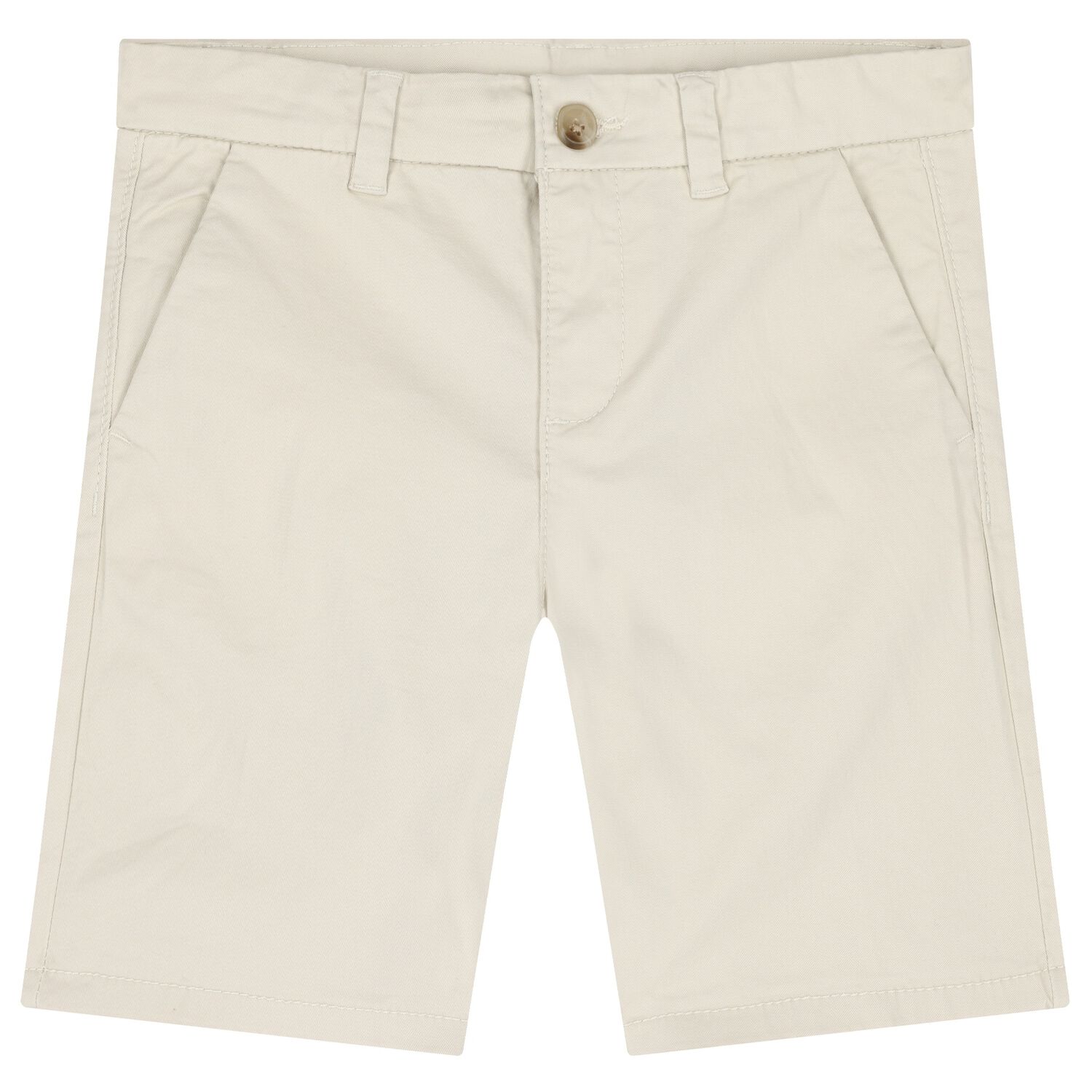 Boys Beige Chino Shorts, 4, hi-res image number null