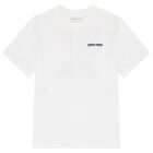 Boys White Logo T-Shirt, 2, hi-res
