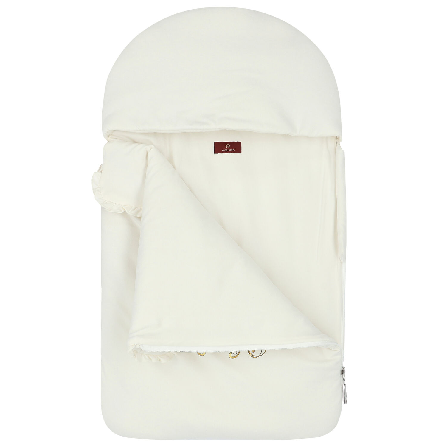 Baby Girls Ivory Logo Nest, 2, hi-res