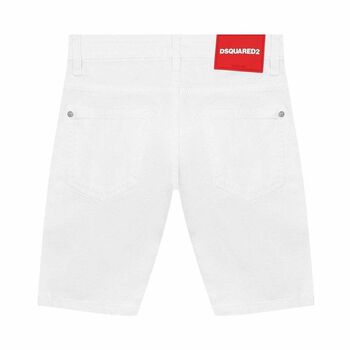 Boys White Shorts
