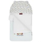 Baby Boys Blue & White Teddy Bear Logo Nest, 1, hi-res