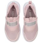 Girls Pink Soft Wired 2 Sliptech Trainers, 2, hi-res