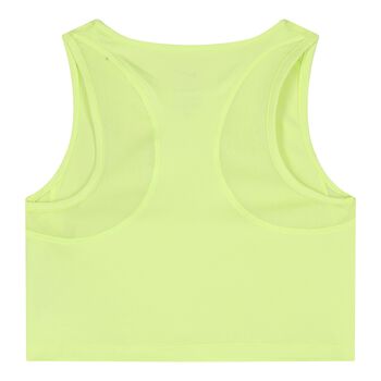Girls Green Nike Pro Sleeveless Top