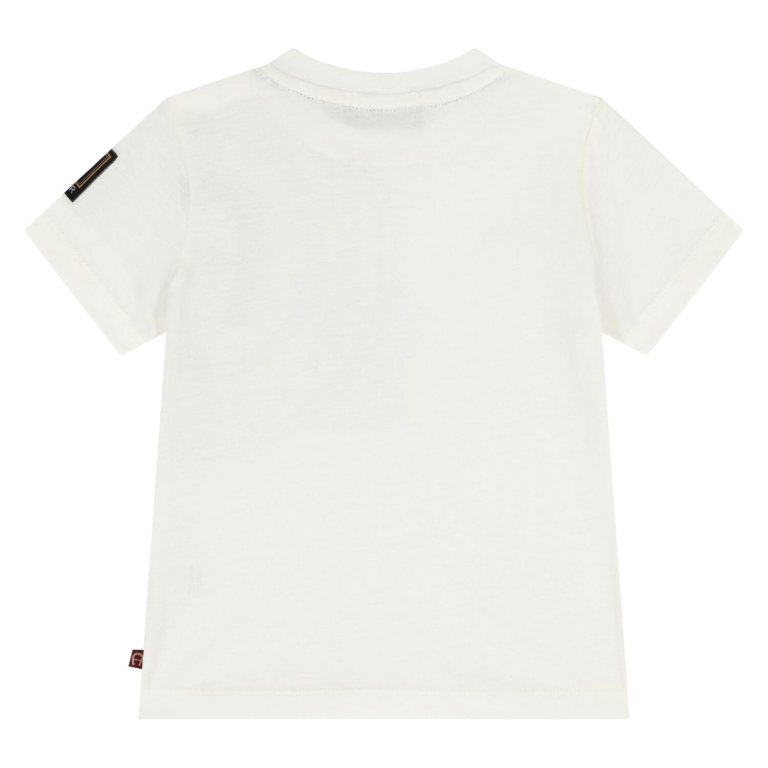 Younger Boys Ivory & Beige Logo Shorts Set, 1, hi-res