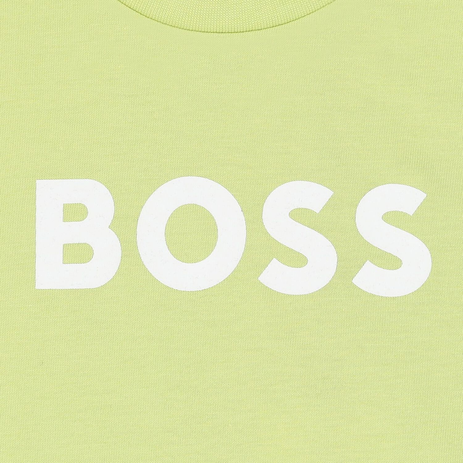 Younger Boys Green Logo T-Shirt, 5, hi-res