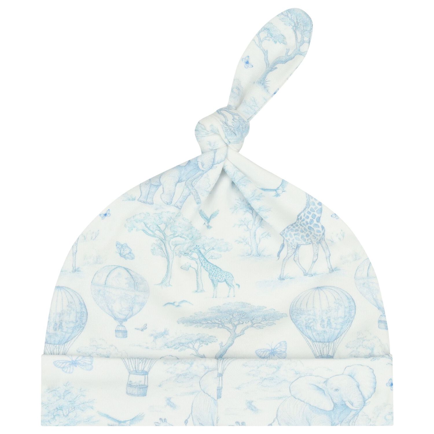 Baby Boys White & Blue Africa Babygrow Gift Set  , 1, hi-res