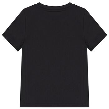 Boys Black Logo T-Shirt