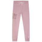 Lilac Logo Joggers, 2, hi-res