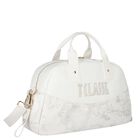 White Geo Map Baby Changing Bag , 2, hi-res