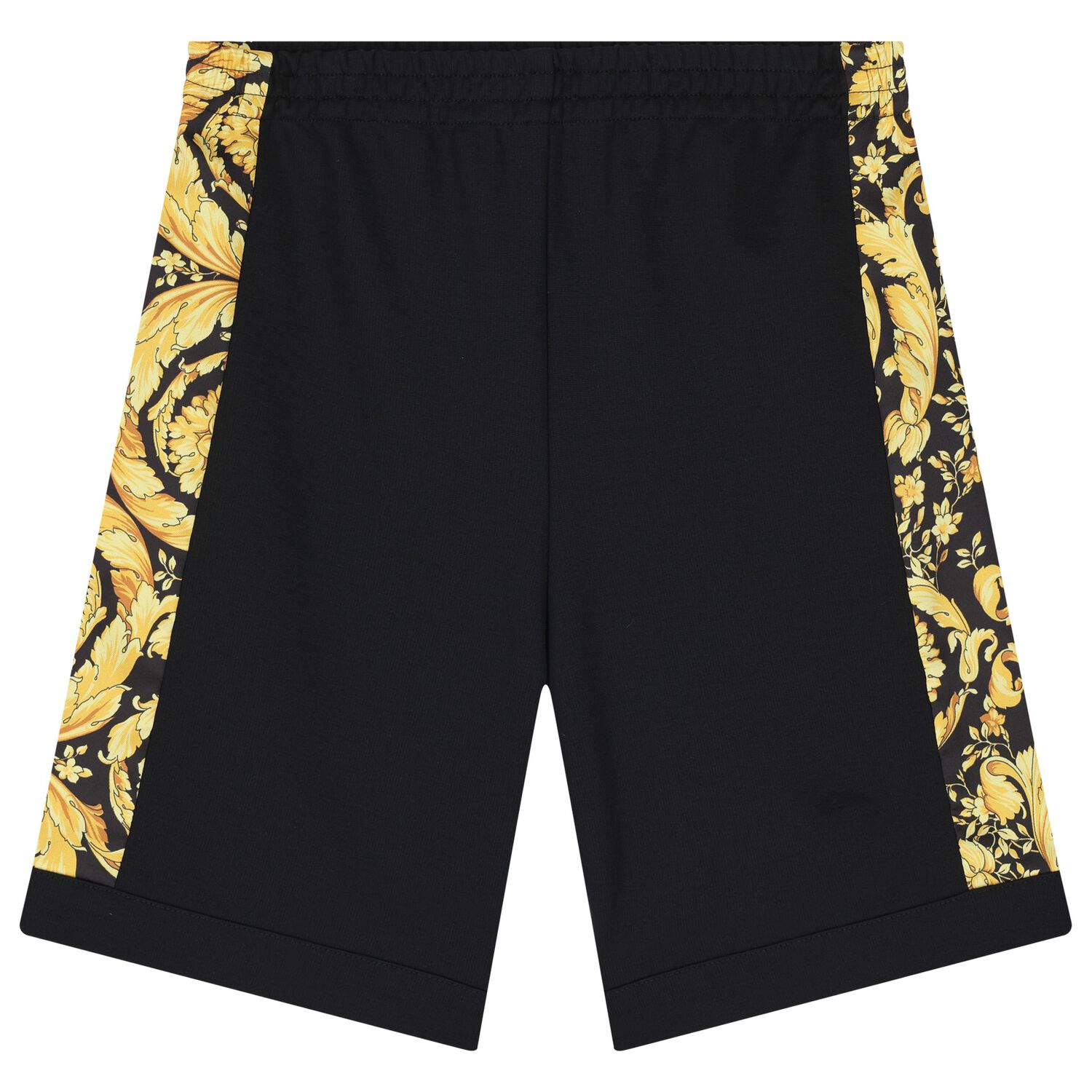 Boys Black Barroco Shorts, 1, hi-res image number null