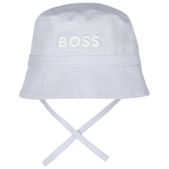 Baby Boys Blue Logo Hat