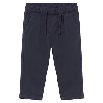 Younger Boys Navy Blue Chino Trousers