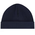 Baby Boys Navy Blue Logo Hat, 2, hi-res