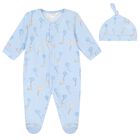 Baby Boys Blue Kite Babygrow & Hat Set, 1, hi-res