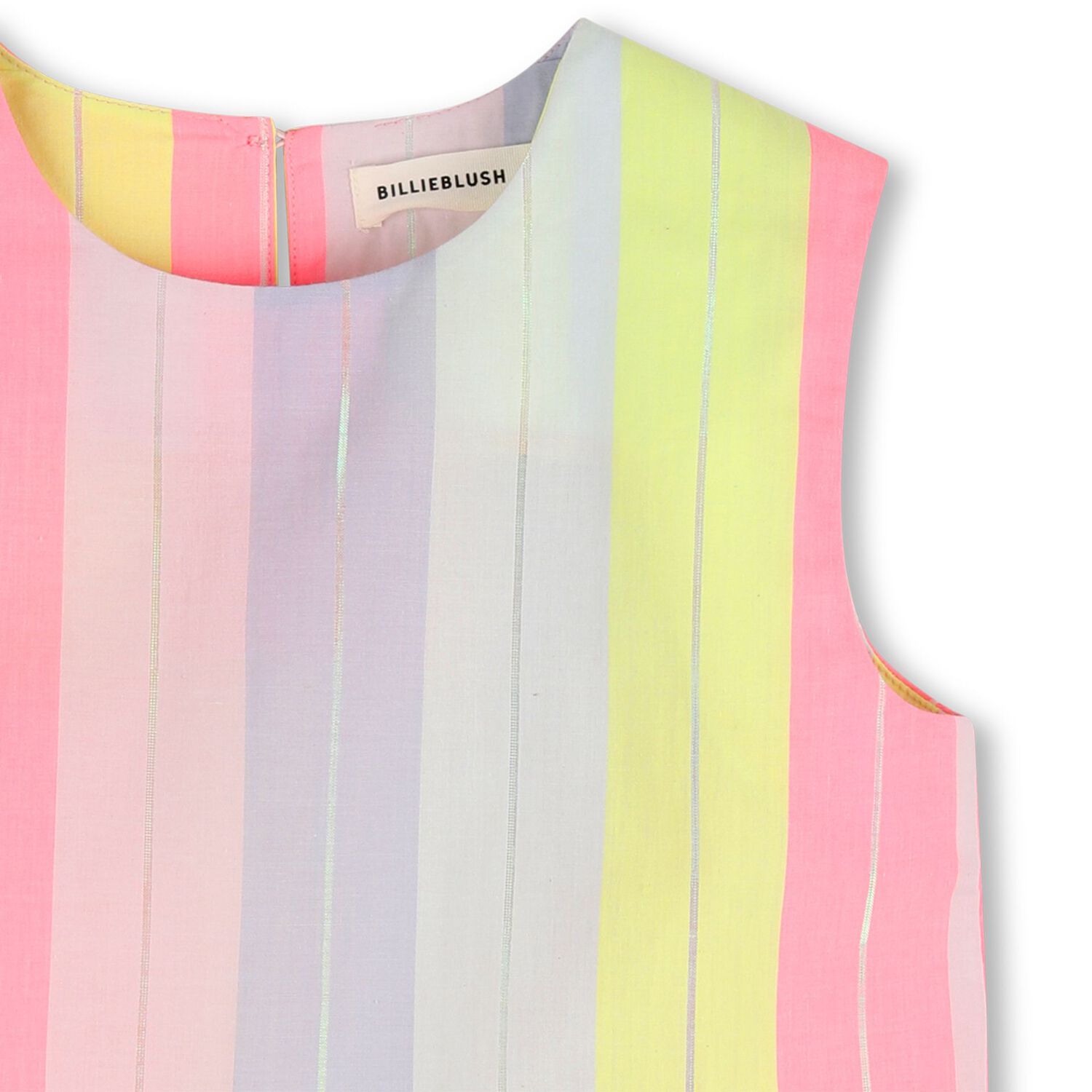Girls Multi-Coloured Stripes Blouse, 1, hi-res