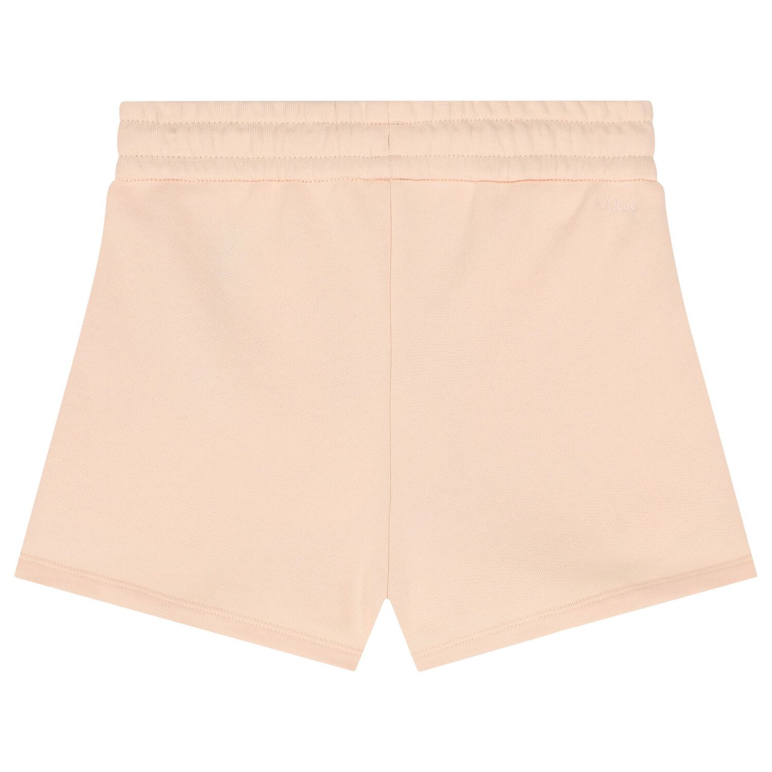 Girls Pink Logo Shorts, 1, hi-res