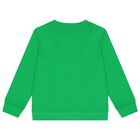 Boys Green Vegetable Logo Sweatshirt, 1, hi-res