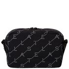 Black Logo Shoulder Bag, 1, hi-res
