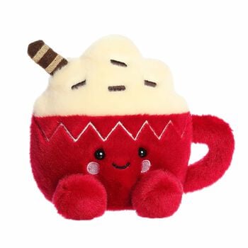Palm Pals Red & Ivory Cassia Hot Cocoa Soft Toy ( 13CM )