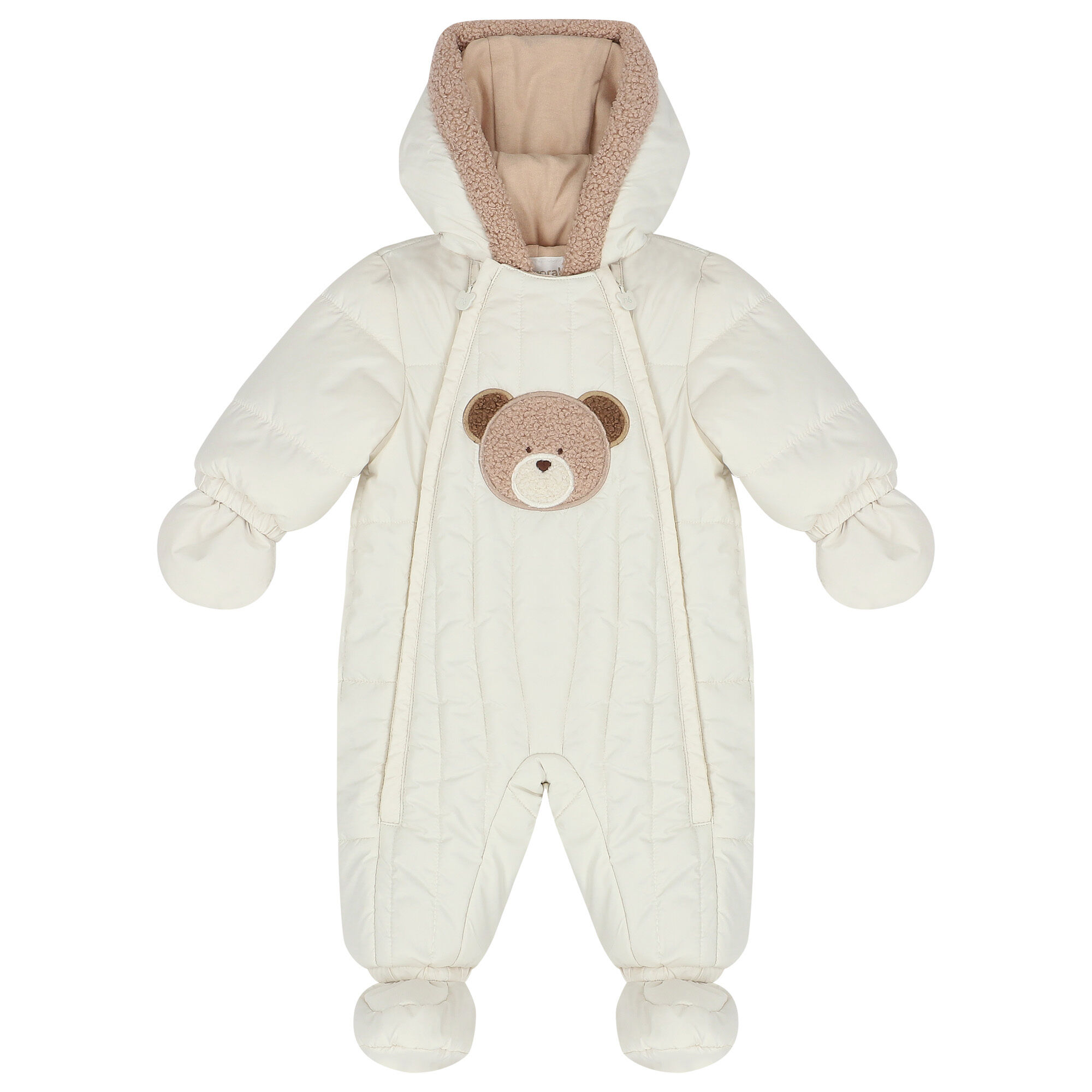 Mayoral Ivory Baby Snowsuit Junior Couture UK