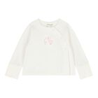 Baby Girls White & Pink 2 Piece Babygrow Set, 2, hi-res
