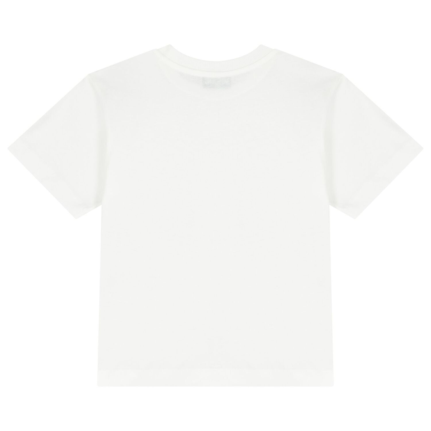 White Teddy Bear Logo T-Shirt, 1, hi-res