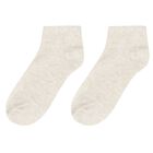 Boys Beige & White Socks (3 Pack) , 2, hi-res