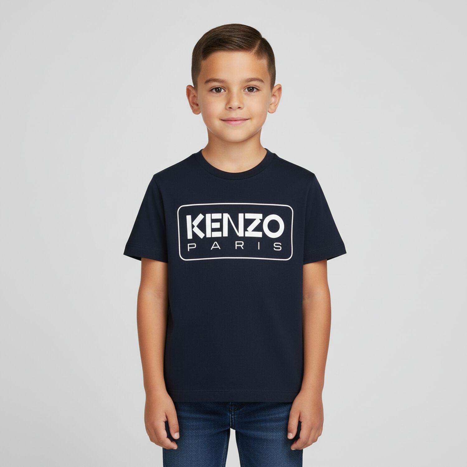 Navy Blue Logo T-Shirt, 2, hi-res