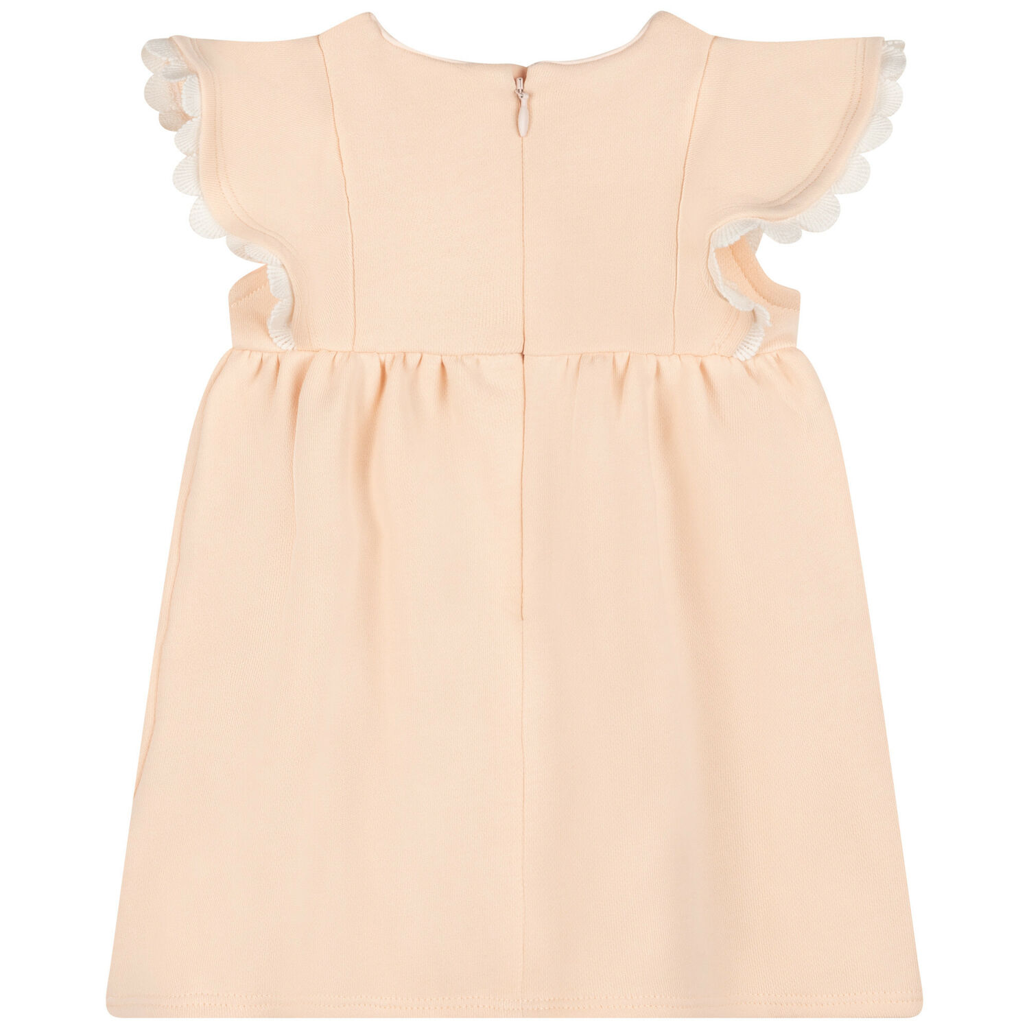 Younger Girls Pink Logo Dress, 1, hi-res image number null