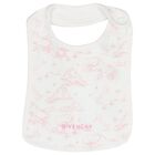 Baby Girls White & Pink Toile de Jouy Babygrow Gift Set, 1, hi-res