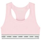 Girls Pink Logo Bikini, 1, hi-res