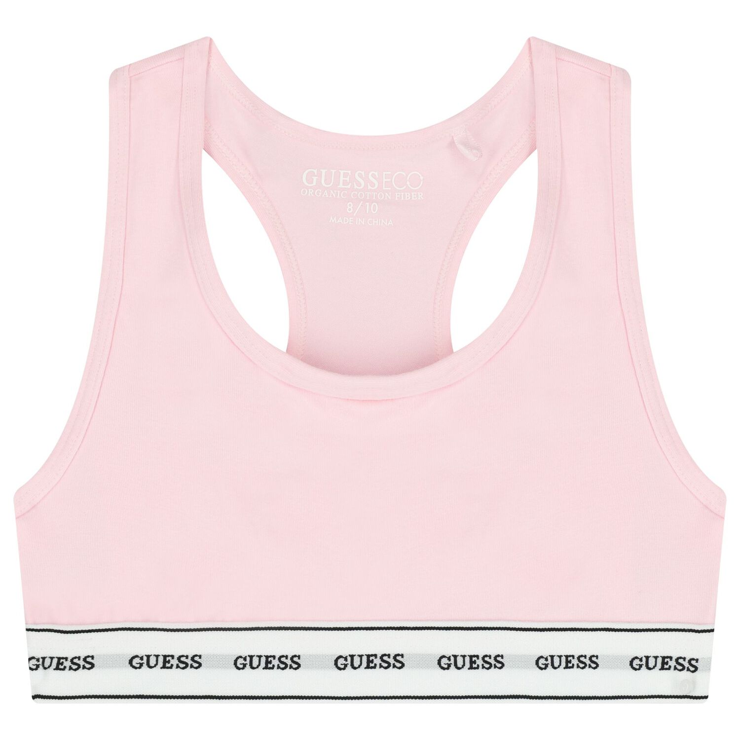 Girls Pink Logo Bikini, 1, hi-res