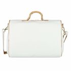 White Logo Baby Changing Bag, 1, hi-res