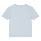 Younger Boys Blue Logo T-Shirt, 6, hi-res