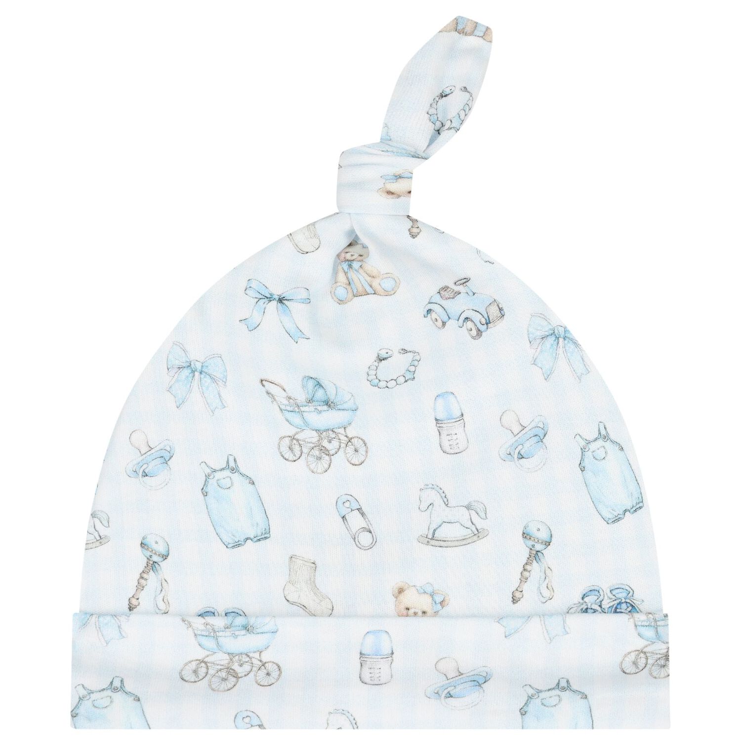 Blue Nursery Print Babygrow Gift Set (3 Piece), 1, hi-res image number null