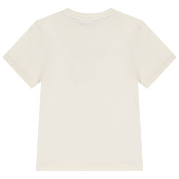 Boys Ivory Logo T-Shirt