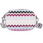 Girls Purple & Pink Logo Zigzag Shoulder Bag, 1, hi-res