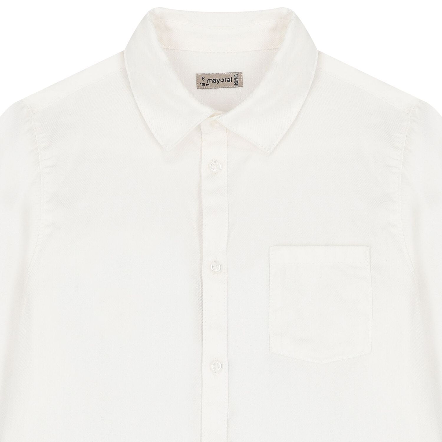 Boys White Shirt, 1, hi-res