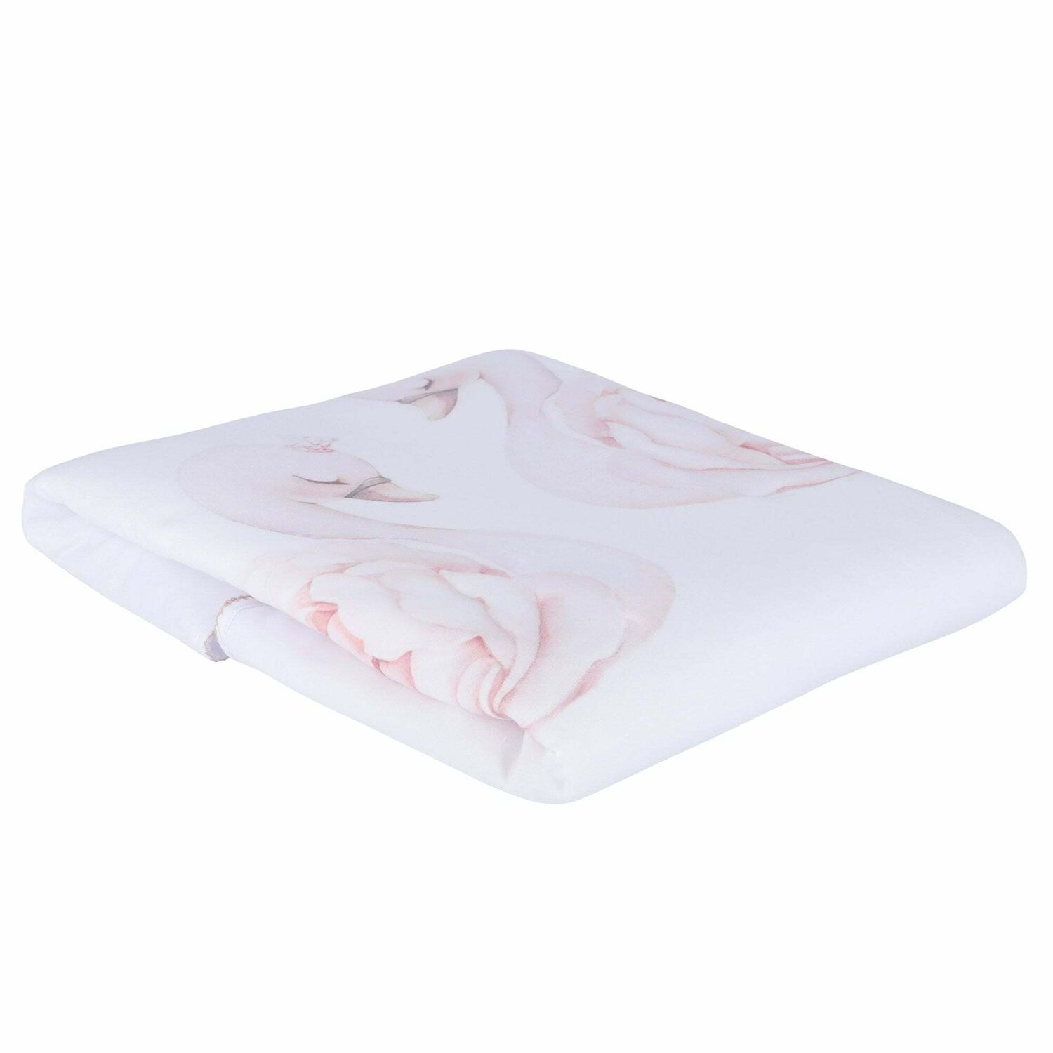 Baby Girls White Printed Blanket, 1, hi-res image number null