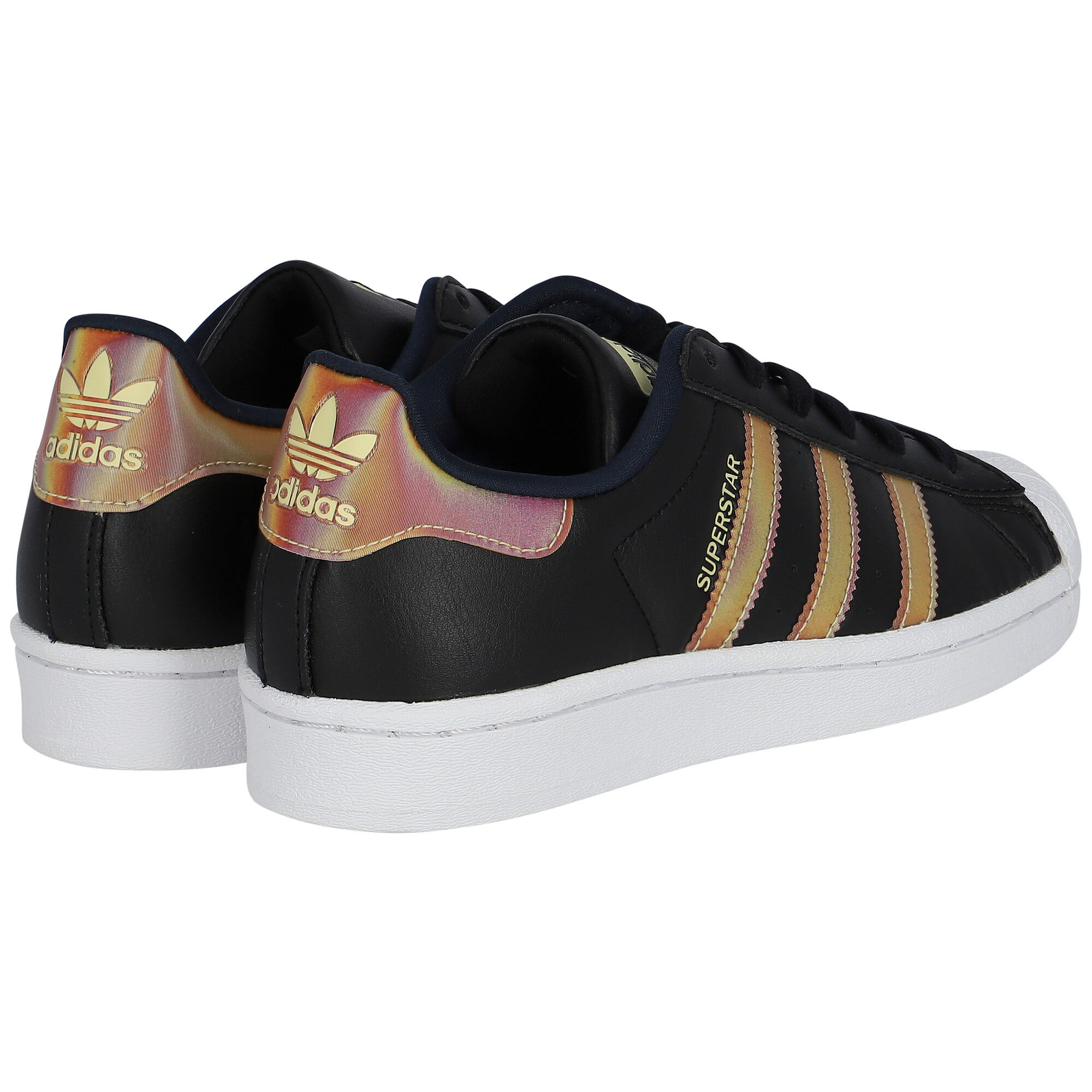 Black iridescent adidas shoes new arrivals