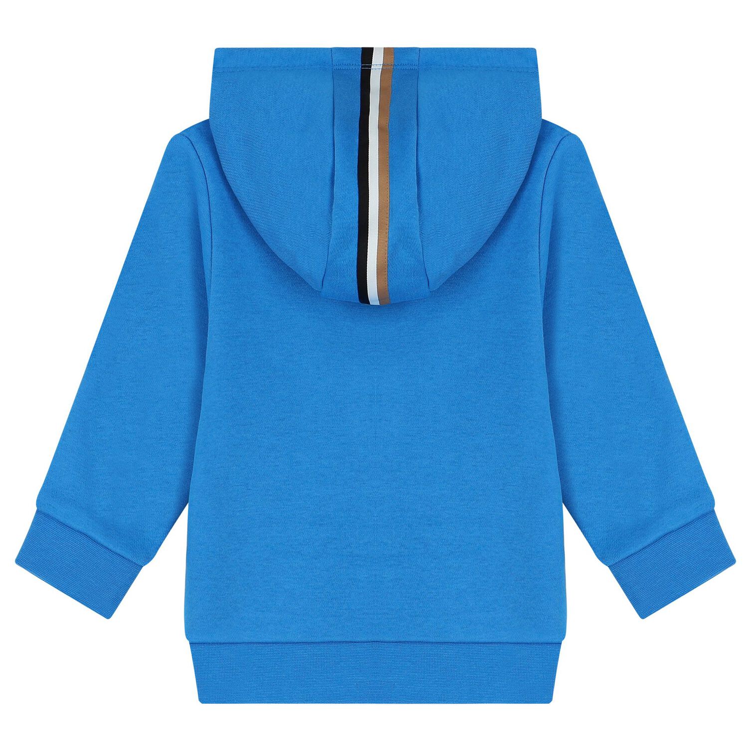 Younger Blue Logo Hooded Zip Up Top, 2, hi-res image number null