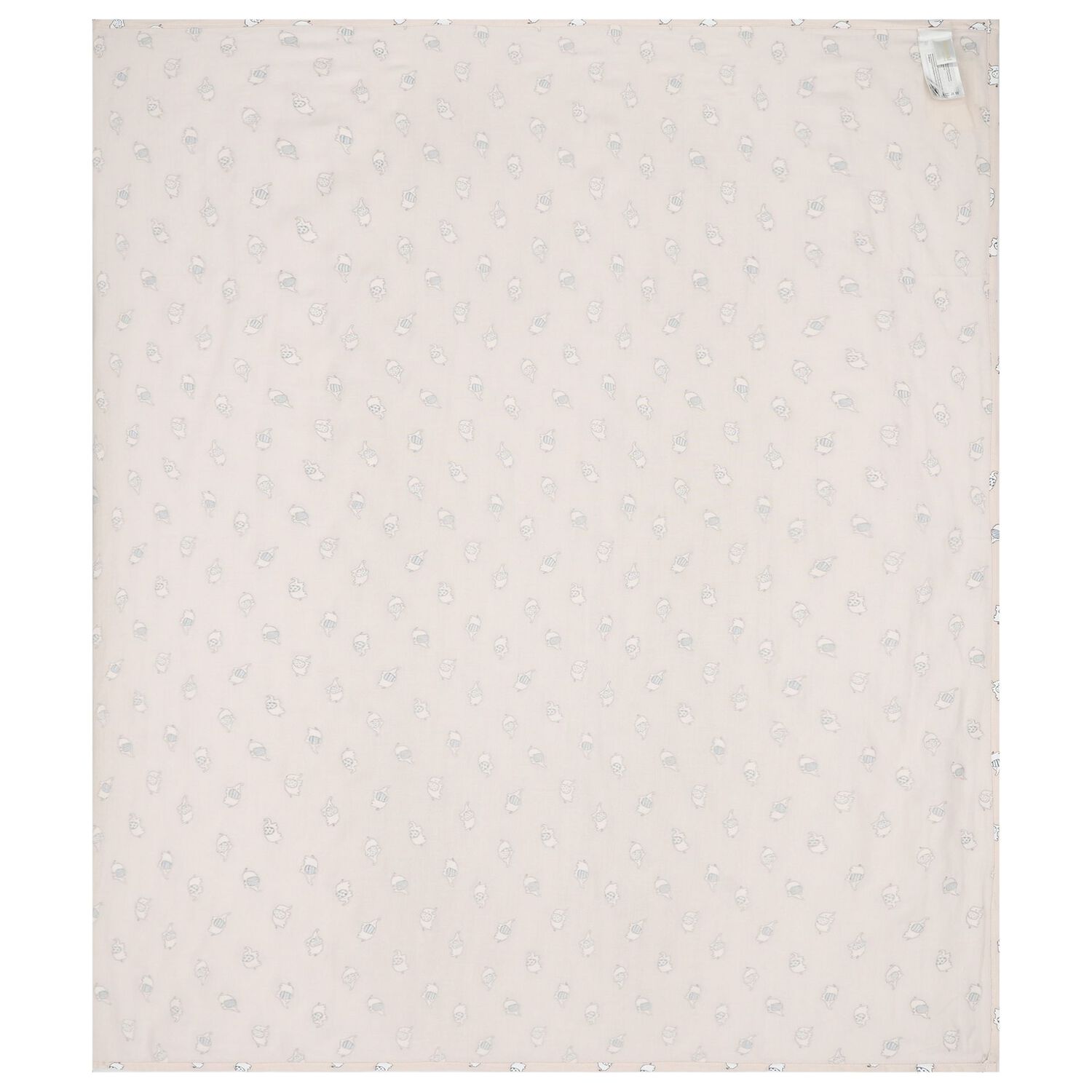 Beige Elephant Muslin Swaddles, 1, hi-res